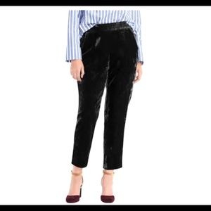 J.Crew Easy Pullon Velvet Pants NWT